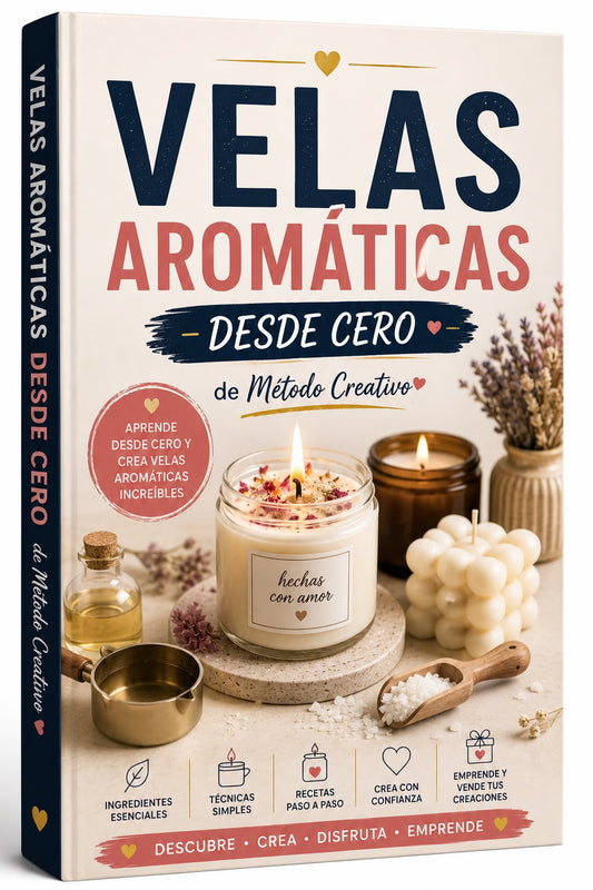 VELAS AROMÁTICAS DESDE CERO